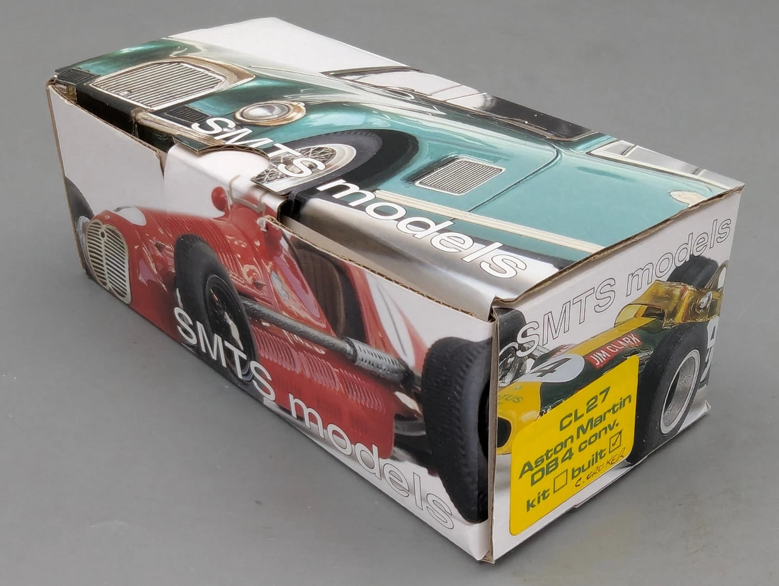 Modellautos 1:43 SMTS CL27 Aston Martin DB4 Convertible Silver Built Kit mit OVP