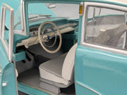 Modellautos 1:18 Minichamps Opel Rekord P1 1958 Türkisblau mit OVP