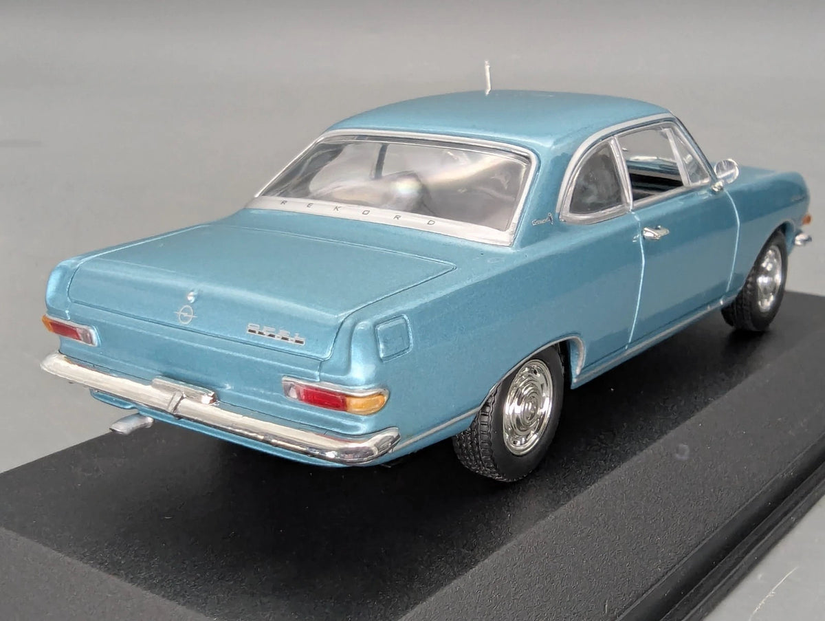 Modellautos 1:43 Minichamps Opel Rekord A Coupe 1962 Turquoise Metallic mit OVP