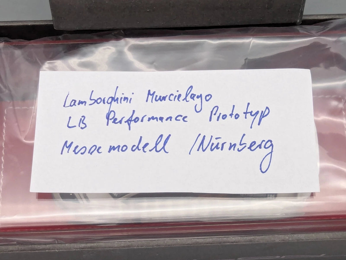 Eidolon Make Up 1:43 Lamborghini Murcielago LB Performance Prototyp Messe OVP