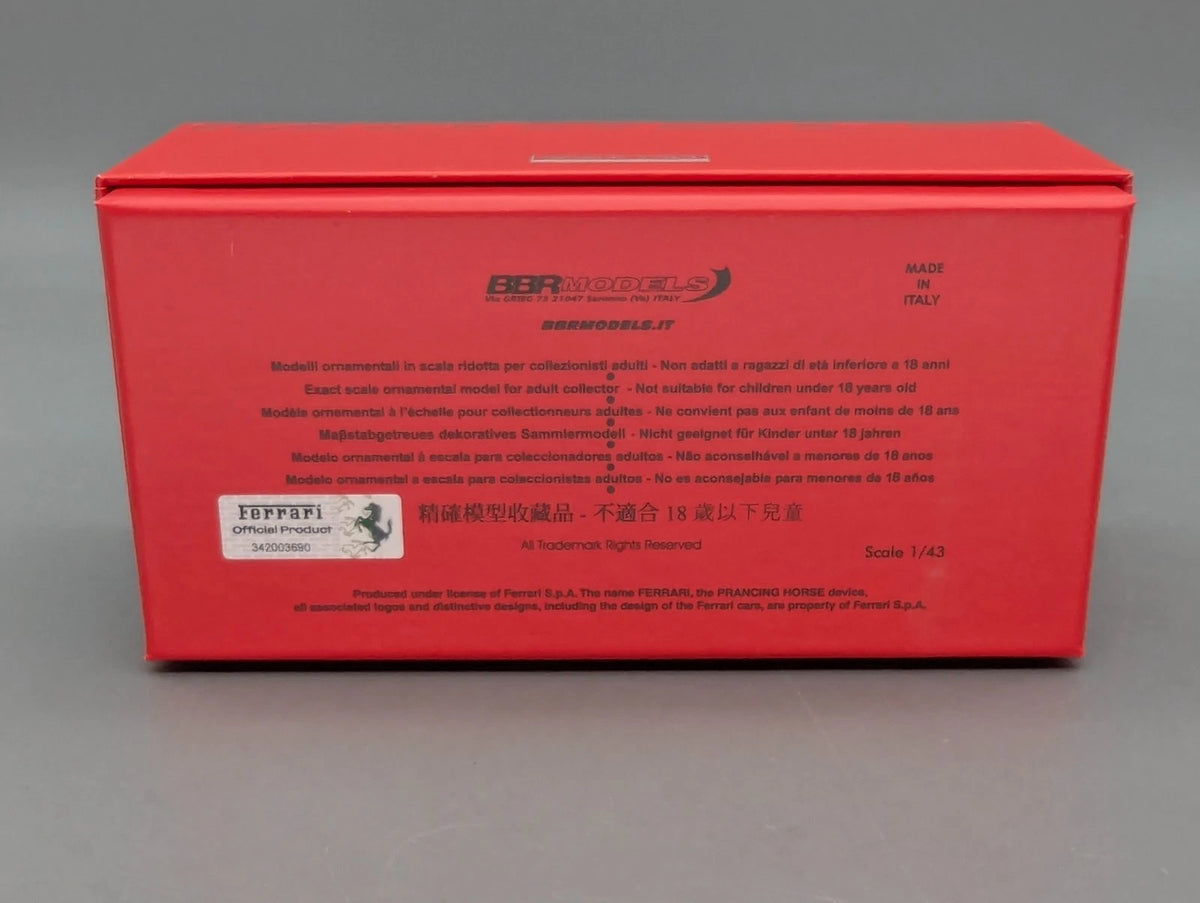Modellautos 1:43 BBR Ferrari 250 GTO WINNER 3h 1962 Ltd 03/20 #41 Parkes mit OVP