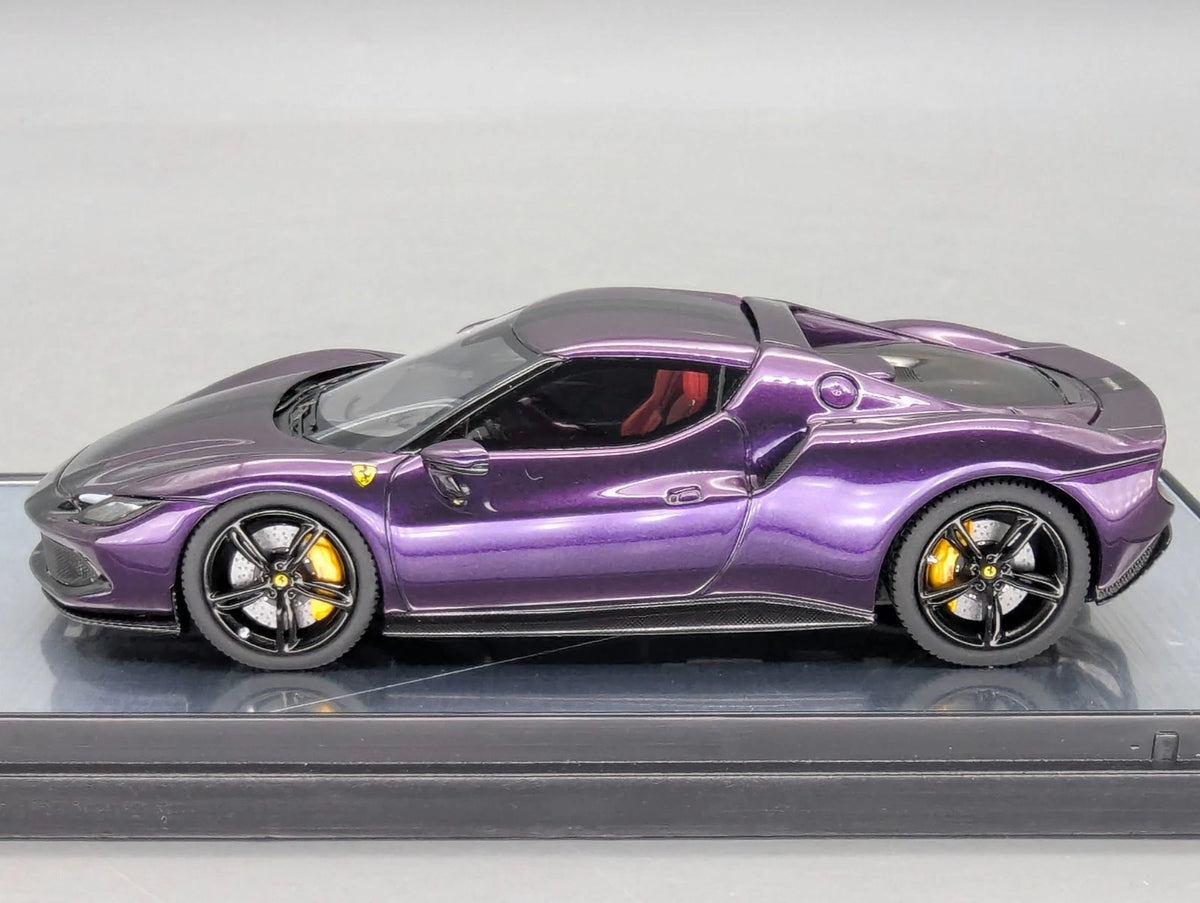Modellautos 1:43 BBR Concept43 Ferrari 296 GTB Viola Dino Gloss Ltd 07/20 OVP