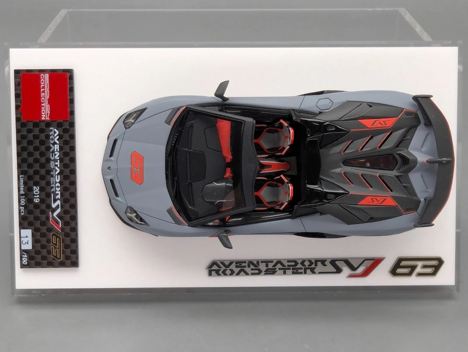Eidolon Make Up 1:43 Lamborghini Aventador SVJ Roadster 2019 Limited 013/100 OVP