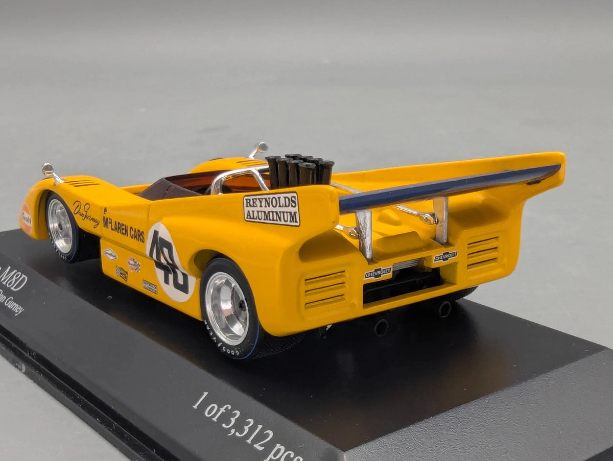 Modellautos 1:43 Minichamps McLaren M8D Can Am Series 1970 #48 Gurney mit OVP