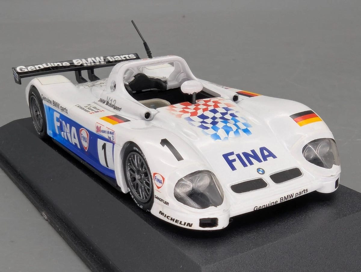 Modellautos 1:43 Minichamps BMW V12 Le Mans #1 Stuck/Soper/Kristensen Dealer OVP