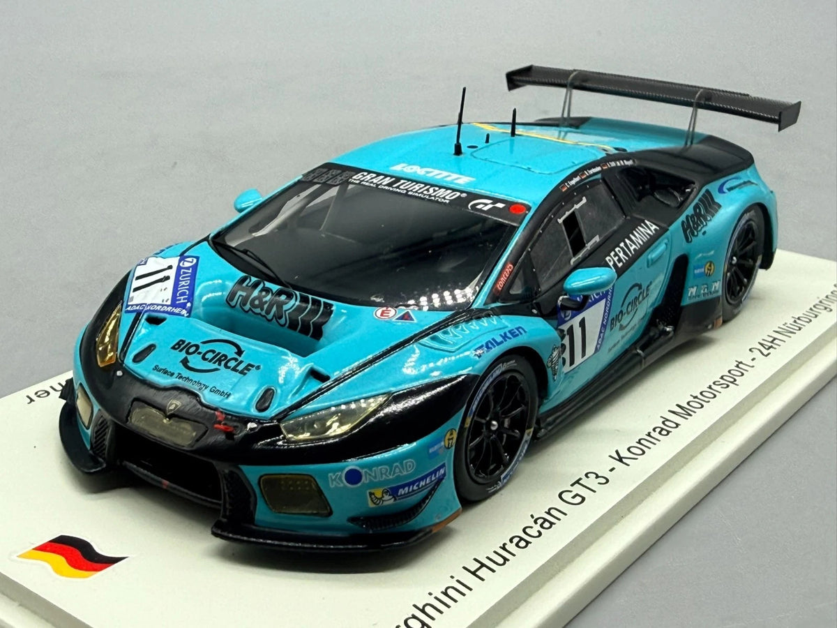 Modellautos 1:43 Spark Lamborghini Huracan GT3 24h Nürburgring 2017 mit OVP