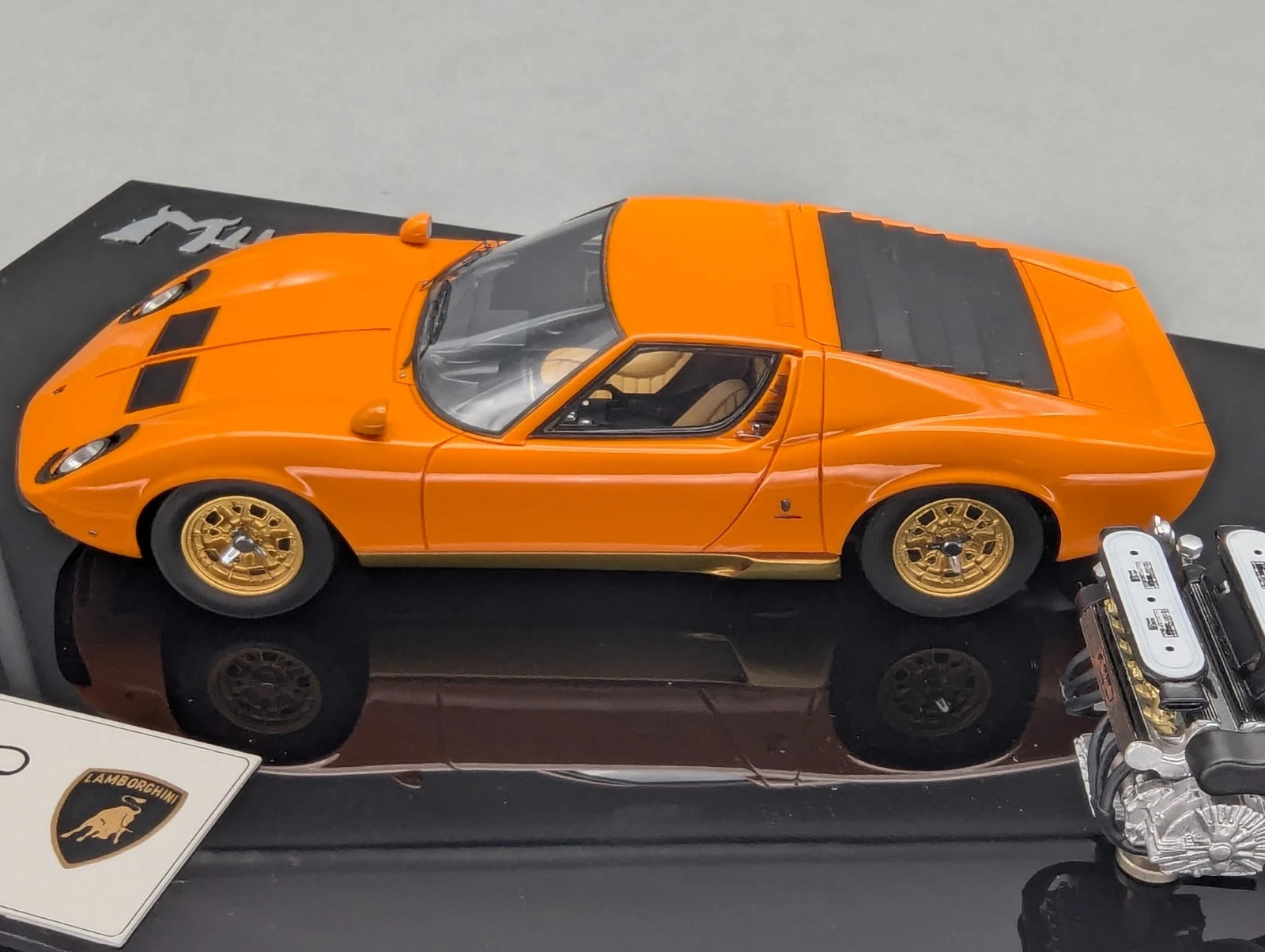 Eidolon Make Up 1:43 Lamborghini Miura P400 1967 Red Engine Set mit OVP