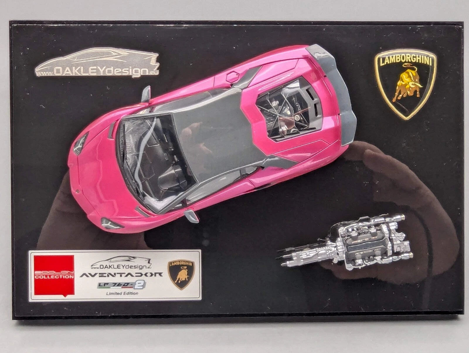 Eidolon Make Up 1:43 Lamborghini Aventador LP760-2 Engine Set Oakley 20 Pcs. OVP