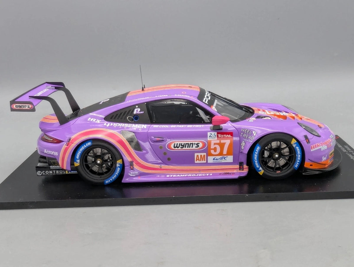 Modellautos 1:18 Spark Porsche 911 RSR 24h Le Mans 2020 #57 mit OVP