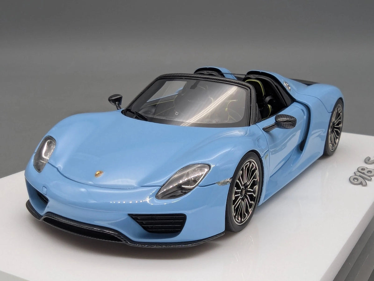 Eidolon Make Up 1:43 Porsche 918 Spyder 2011 Gulf Blue Ltd 19/100 mit OVP