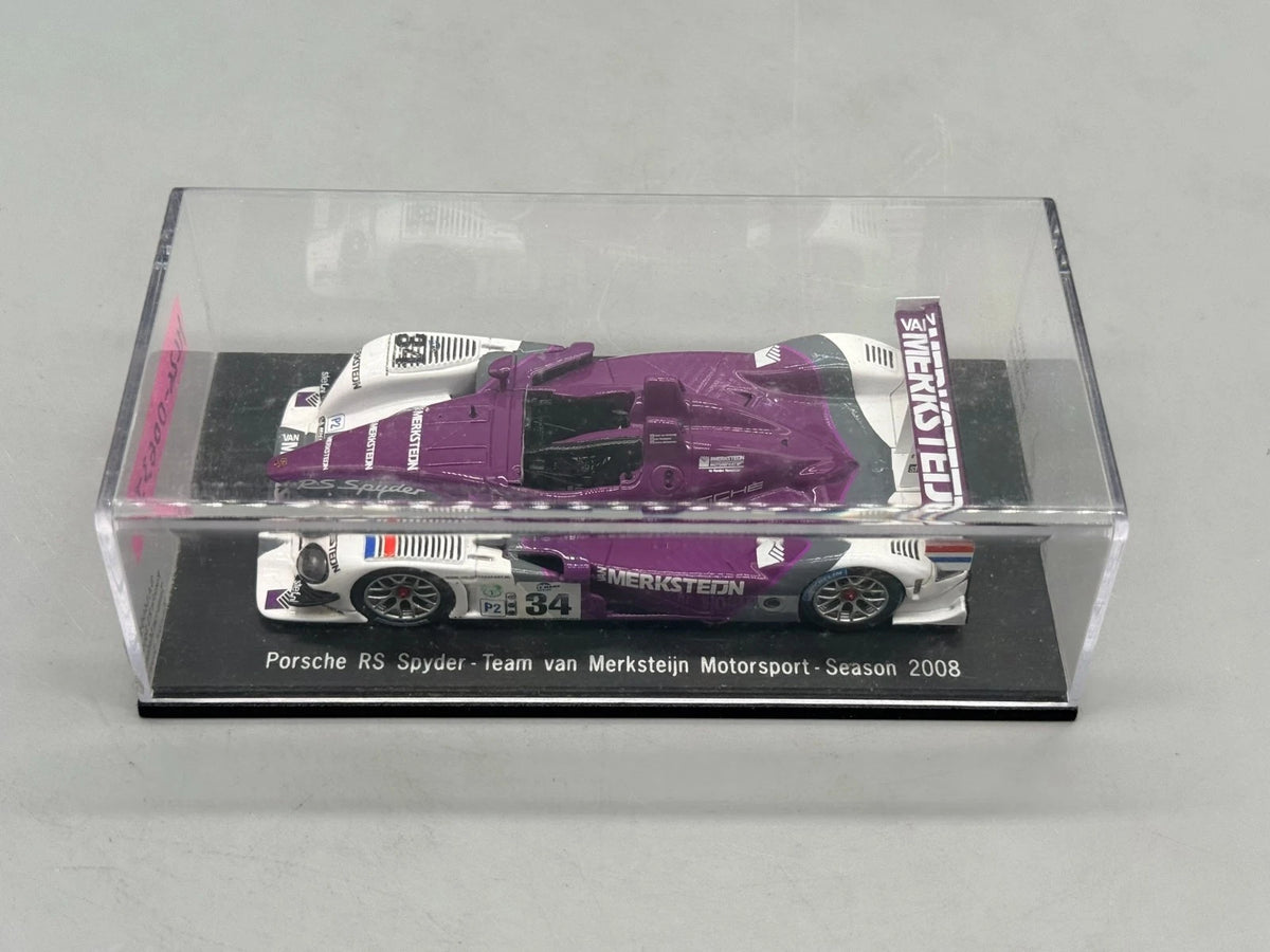 Modellautos 1:43 Spark Porsche RS Spyder Team van Merksteijn Motorsport mit OVP