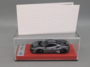 Modellautos 1:43 BBR Concept43 Ferrari 488 Pista RHD 2019 Grigio Ltd 01/20 OVP