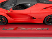 Modellautos 1:18 BBR Ferrari LaFerrari Red SF90 Matt Ltd 14/18 mit Vitrine OVP