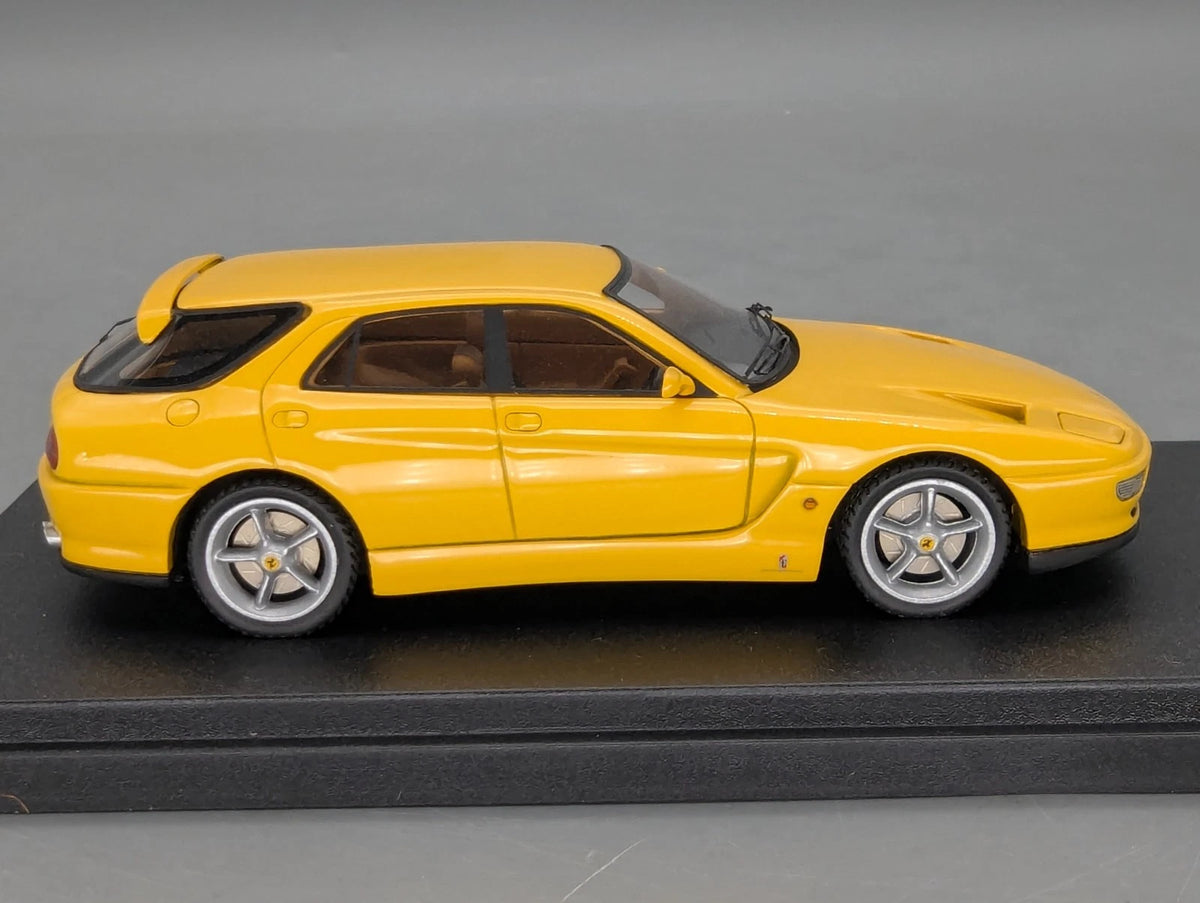 Modellautos 1:43 BBR Ferrari 456 Venice S.W. Sultan Of Brunei Gelb mit OVP