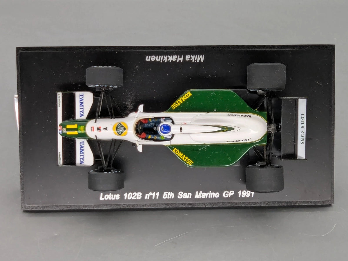 Modellautos 1:43 Spark S1676 Lotus 102B San Marino GP 1991 #11 M. Hakkinen OVP