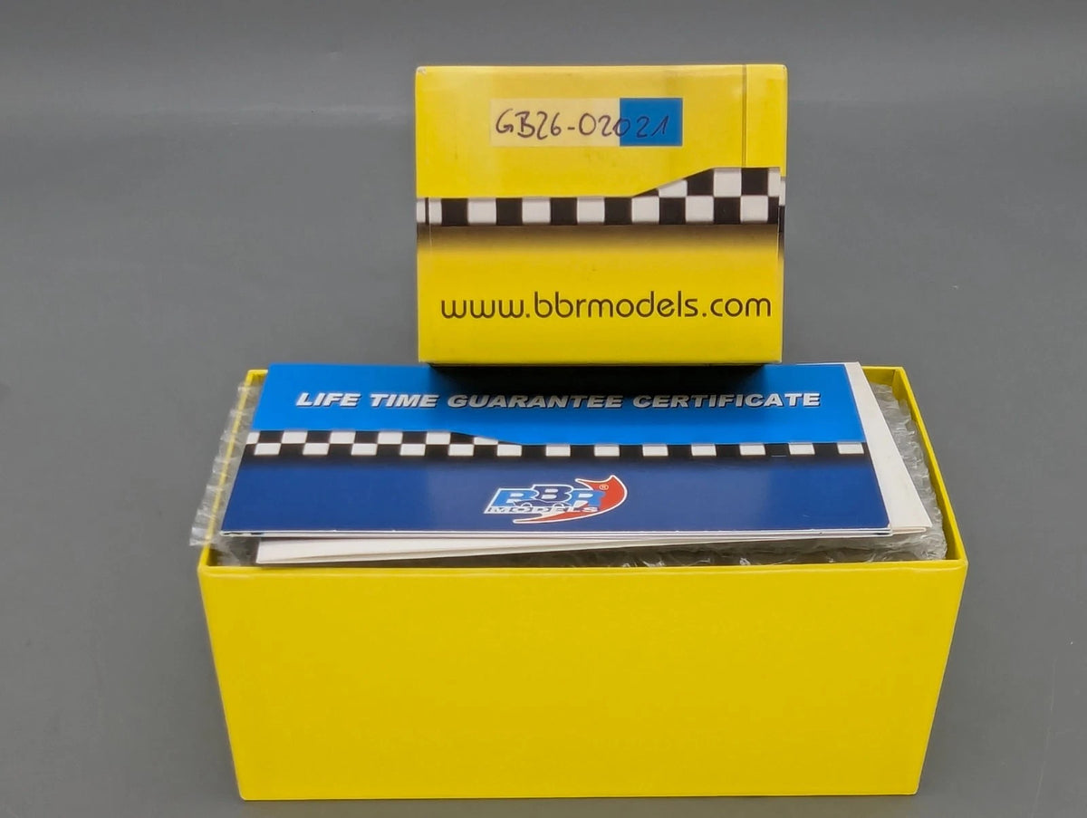 Modellautos 1:43 BBR Ferrari 360 Modena N/GT 2004 Ltd 20/50 #77 OVP