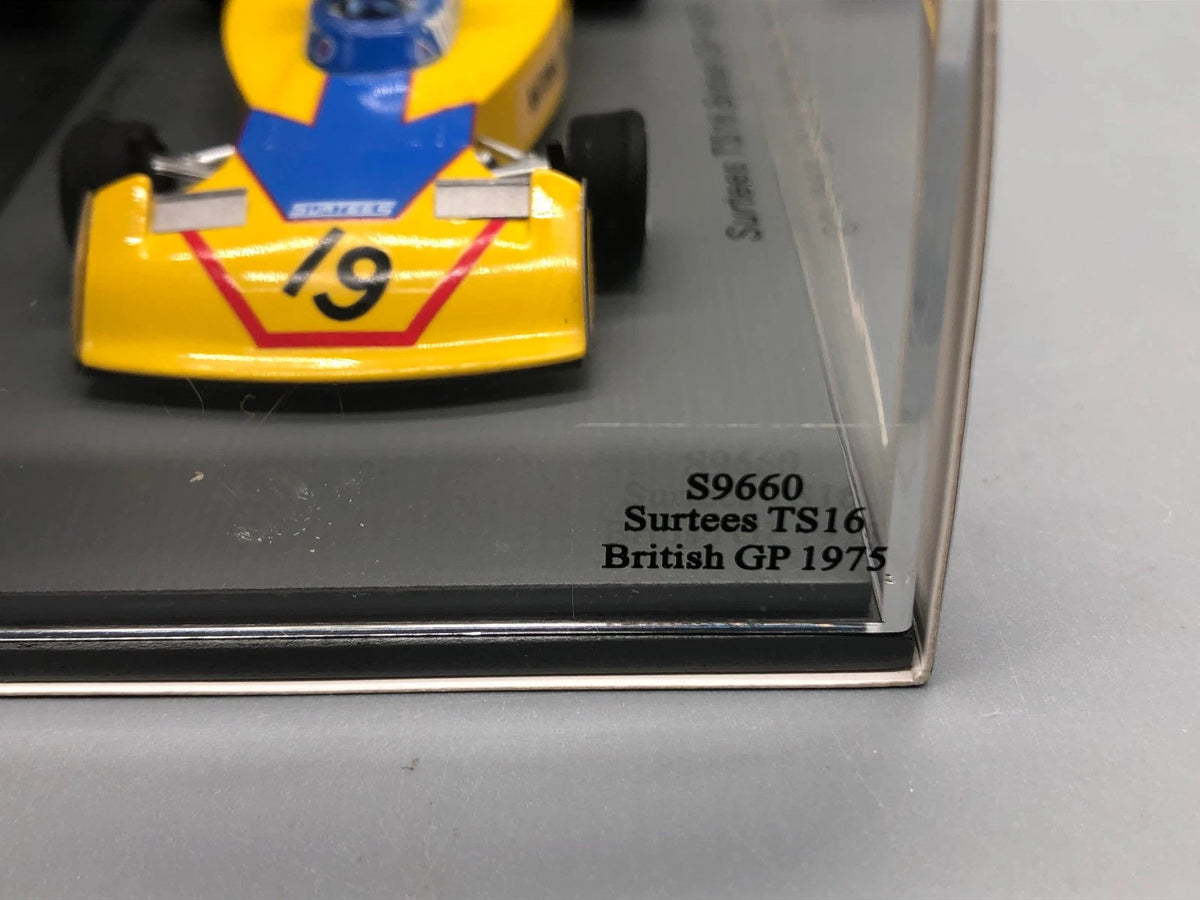 Modellautos 1:43 Spark Surtees TS16 Formel1 Morgan #19 mit OVP