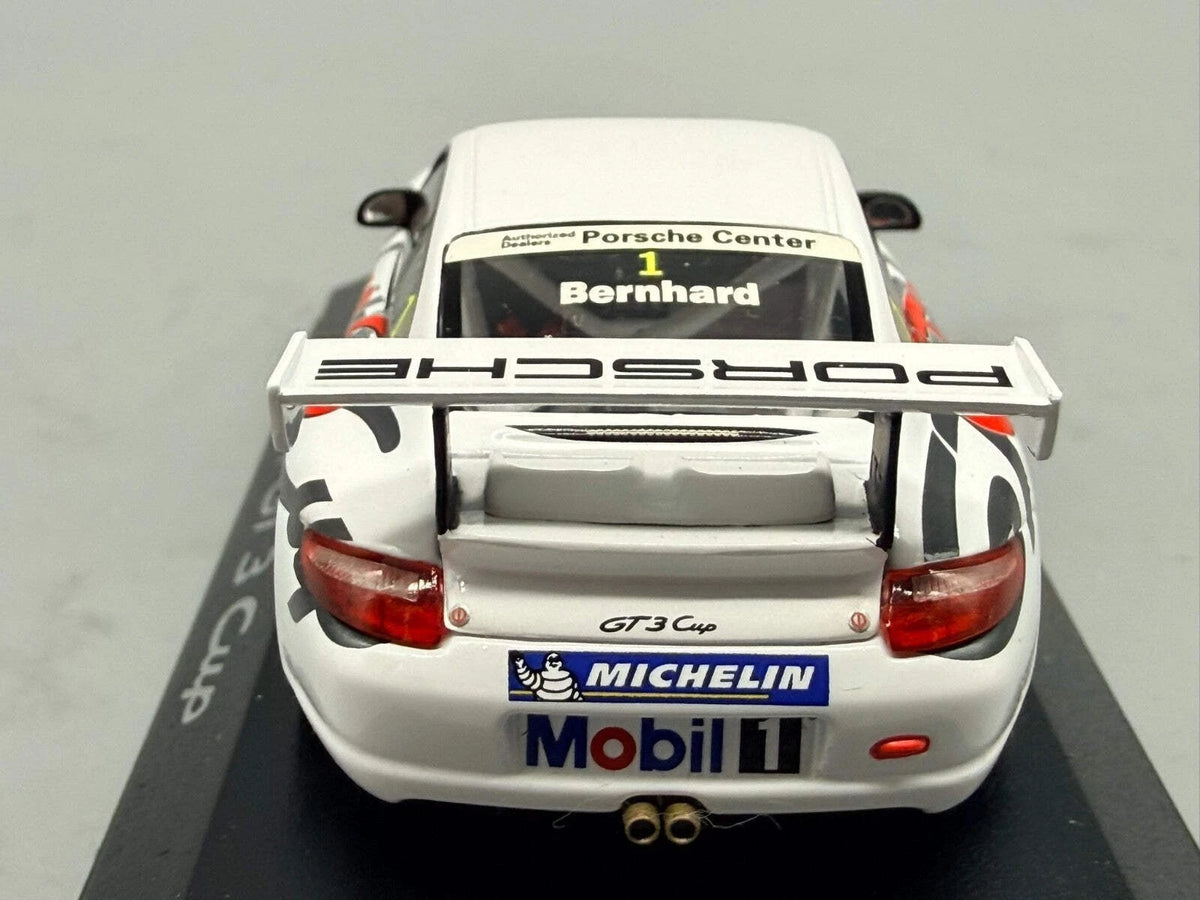 Modellautos 1:43 Minichamps Porsche 911 GT3 Cup 2006 #1 Bernhard WAP Dealer OVP