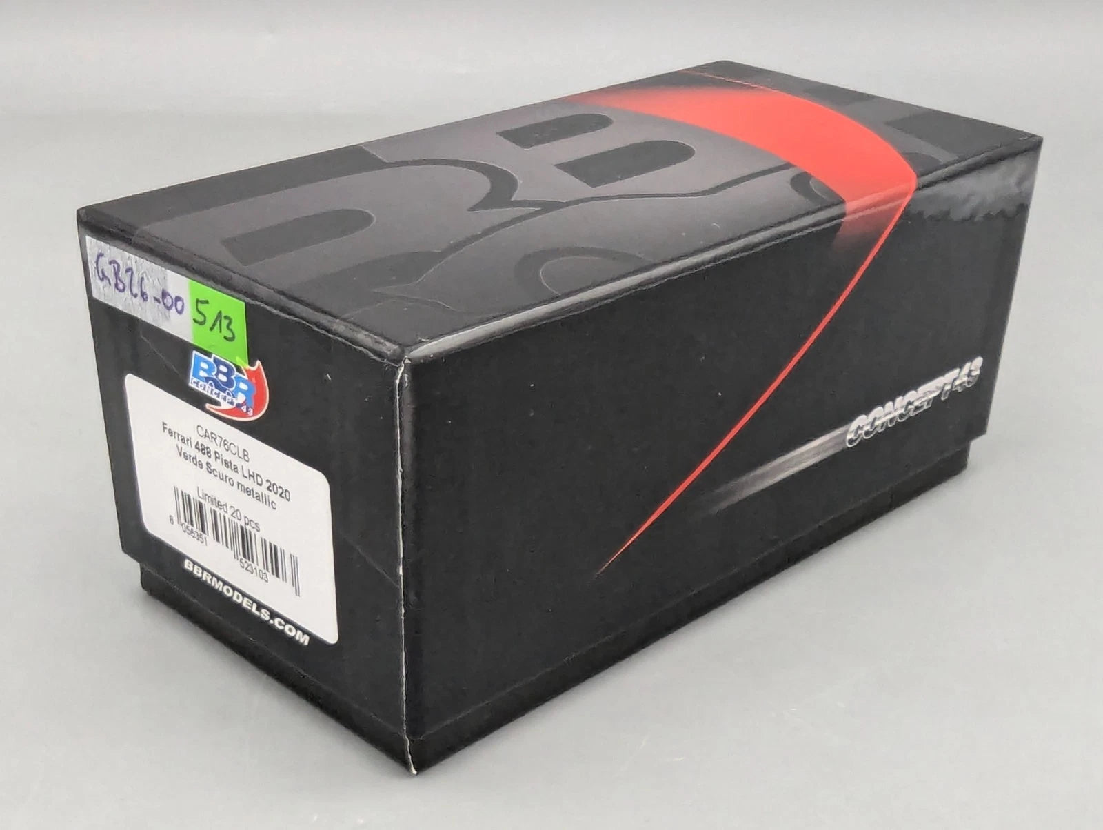 Modellautos 1:43 BBR Concept43 Ferrari 488 Pista LHD Verde Scuro Ltd 01/20 OVP