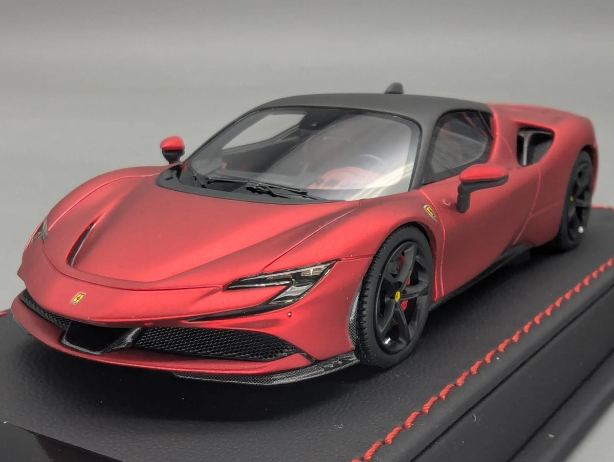 Modellautos 1:43 BBR Executive Calsito Ferrari SF90 Stradale M Red Ltd 11/15 OVP