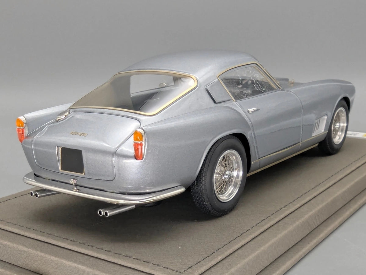 Modellautos 1:18 BBR Ferrari 250 TdF 1958 Met. Silver Ltd 09/18 Lederplatte OVP