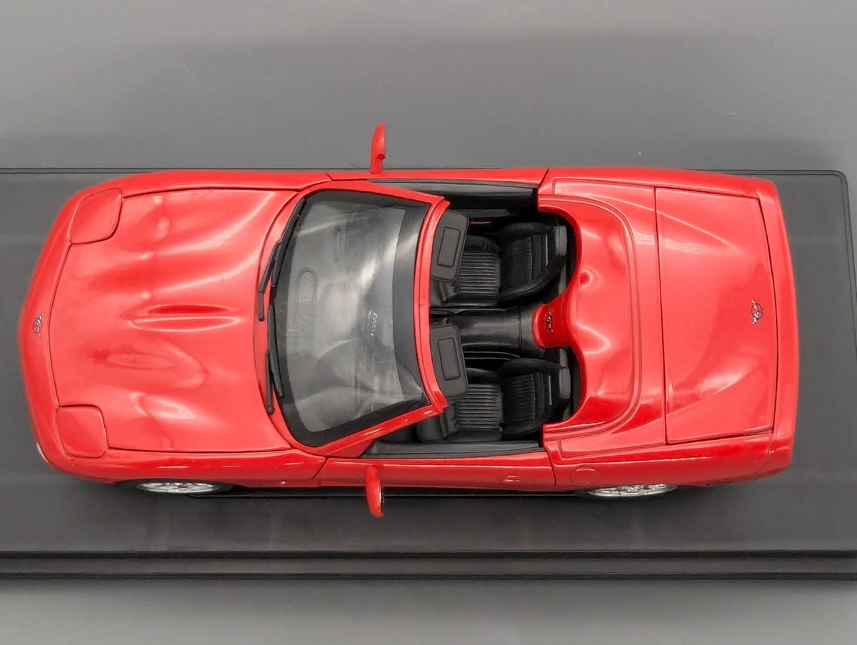 Modellautos 1:18 Ertl Chevrolet Corvette 1998 Rot American Muscle XXX mit OVP