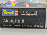 Hubschrauber Modell Bausatz 1:32 Revell 03804 Alouette 2 mit Farben mit OVP