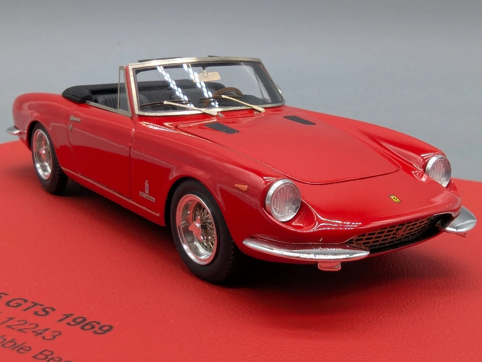 Modellautos 1:43 BBR Ferrari 365 GTS 1969 Gooding Auction 2008 Ltd 01/10 mit OVP