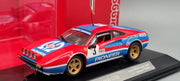 Modellautos 1:43 Bburago Racing Ferrari 308 GTB Rallye Monte Carlo 1982 #3 OVP