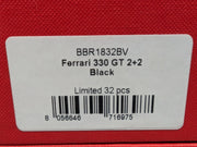 Modellautos 1:18 BBR Ferrari 330 GT 2+2 Limitiert 1/32 Lederplatte Vitrine OVP