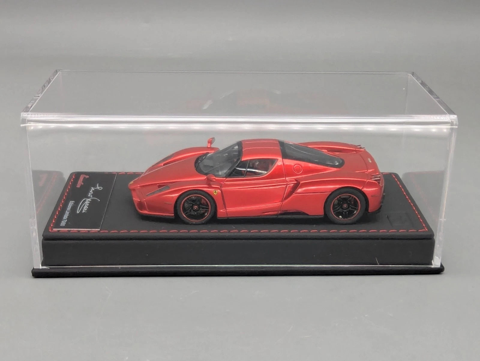 Modellautos 1:43 BBR Executive Calsito Ferrari Enzo F1 2007B Red Ltd 79/80 OVP