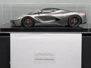 Modellautos 1:12 Amalgam Ferrari La Ferrari Ltd #01/10 Silber Zertifikat mit OVP