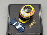 Modellautos 1:8 Hot Wheels Racing Ralf Schumacher 2000 Helm mit OVP