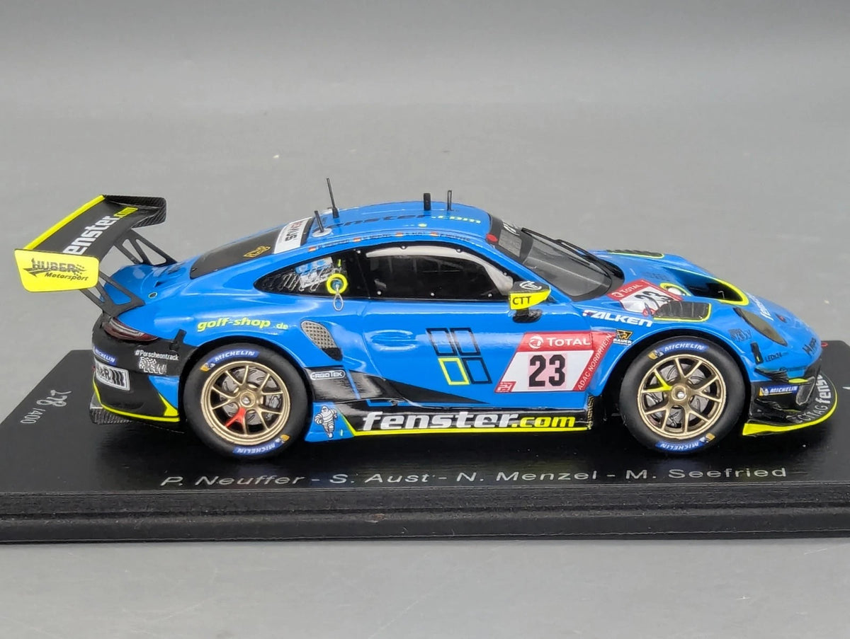 Modellautos 1:43 Spark SG757 Porsche 911 GT3 R 24h Nürburgring 2021  #23 OVP
