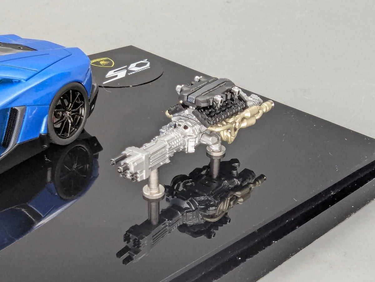 Eidolon Make Up 1:43 Lamborghini Aventador LP720-4 50. Annivers. Engine Set OVP
