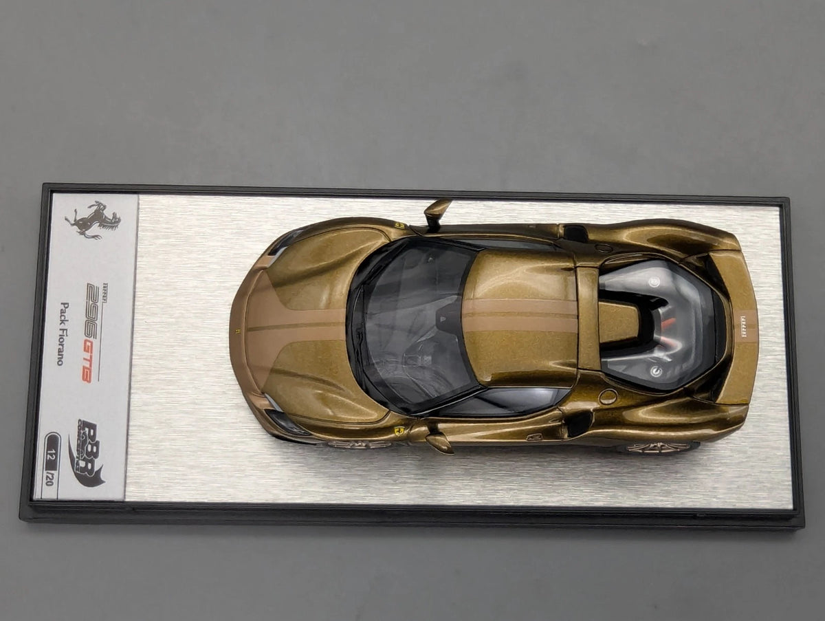 Modellautos 1:43 BBR Concept43 Ferrari 296 GTB Fiorano V. V. Matt Ltd 12/20 OVP