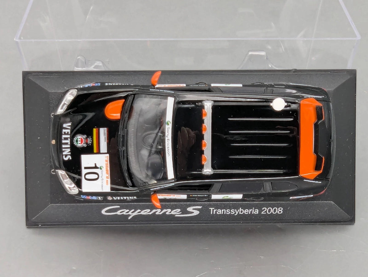 Modellautos 1:43 Minichamps Porsche Cayenne Transsyberia 2008 #10 WAP Dealer OVP