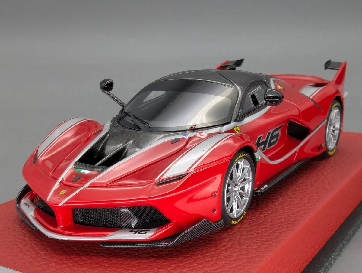 Modellautos 1:43 BBR Concept43 Ferrari FXX-K #46 Rosso Corsa Ltd 01/20 mit OVP