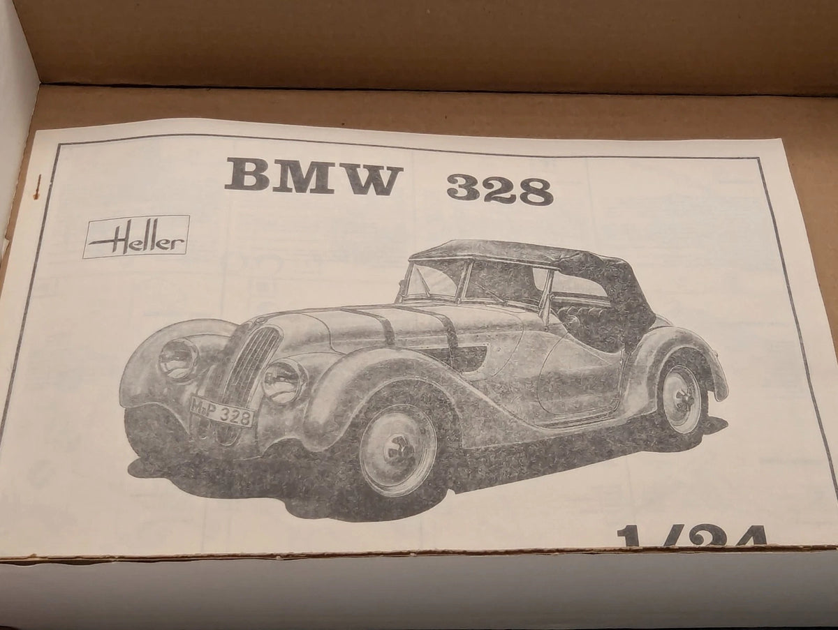 Modellauto Bausatz 1:24 Heller Humbrol 80701 BMW 328 mit OVP