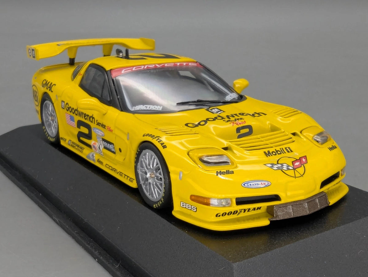 Modellautos 1:43 Action Chevrolet Corvette C5-R GTS 24h Daytona 2001 #2 mit OVP