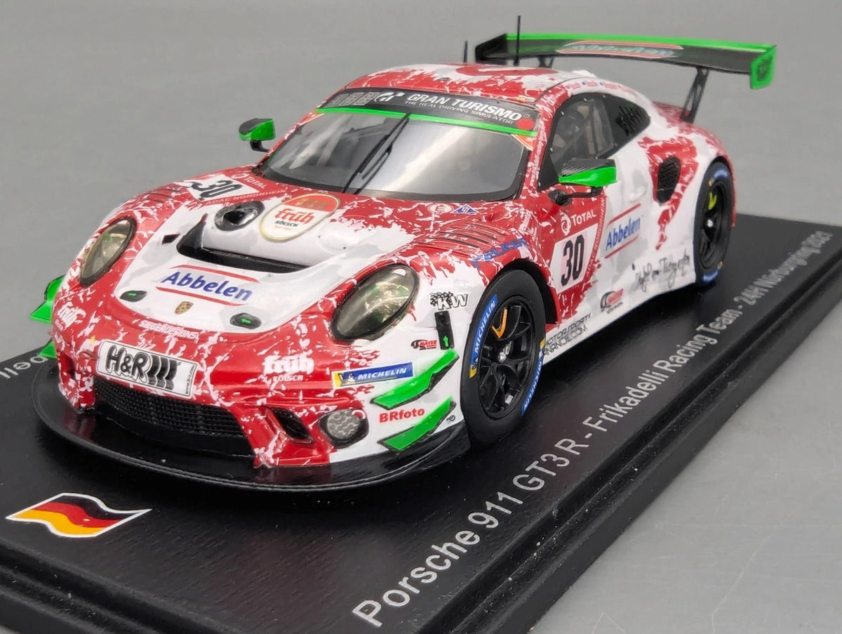 Modellautos 1:43 Spark SG789 Porsche 911 GT3R 24h Nürburgring 2021 #30 mit OVP