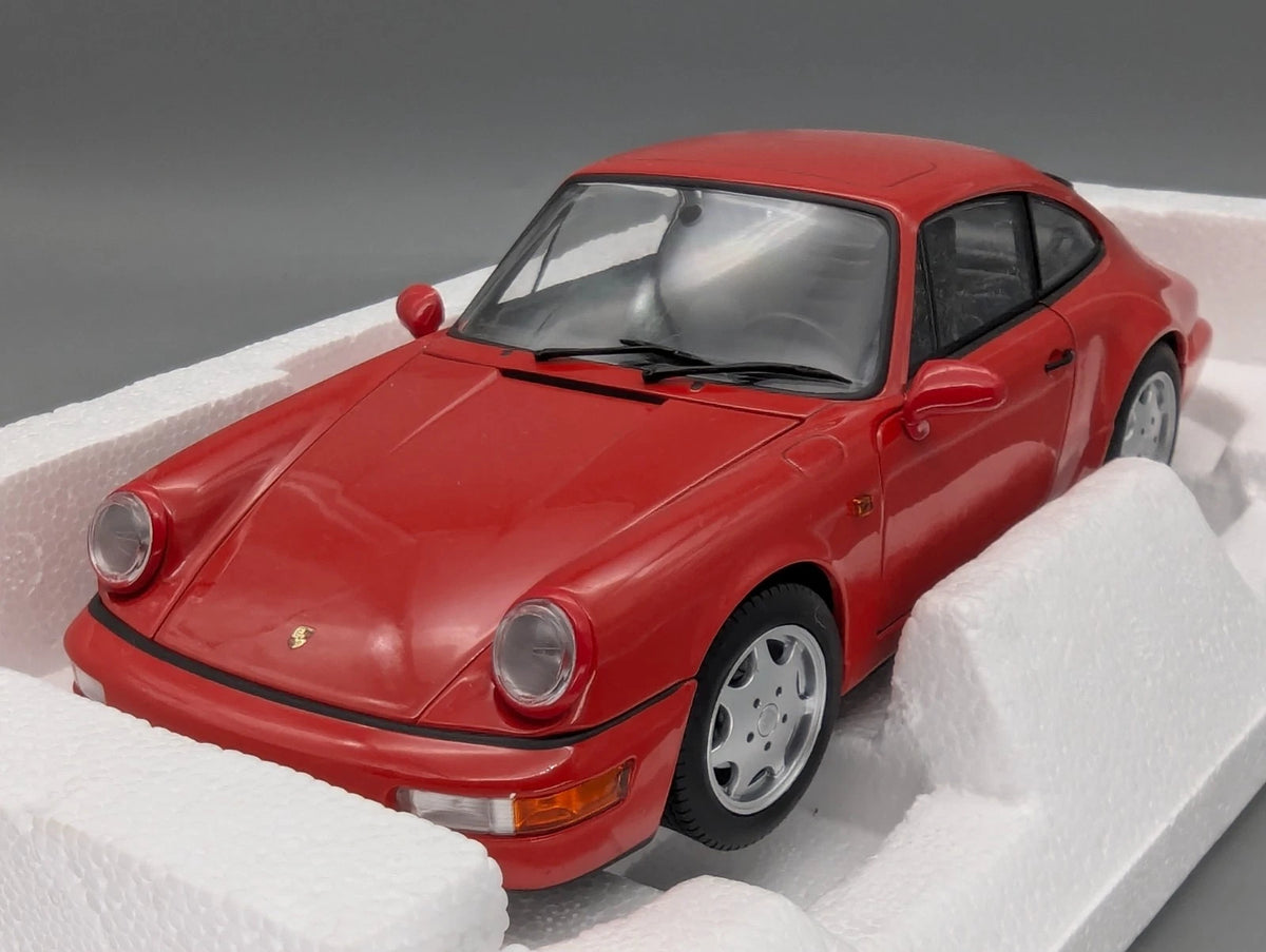 Modellautos 1:18 Norev Porsche 911 Carrera 2 1990 Red mit OVP