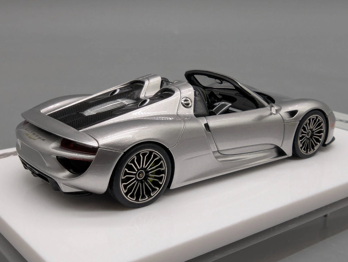 Eidolon Make Up 1:43 Porsche 918 Spyder GT Silver Metallic mit Vitine und OVP