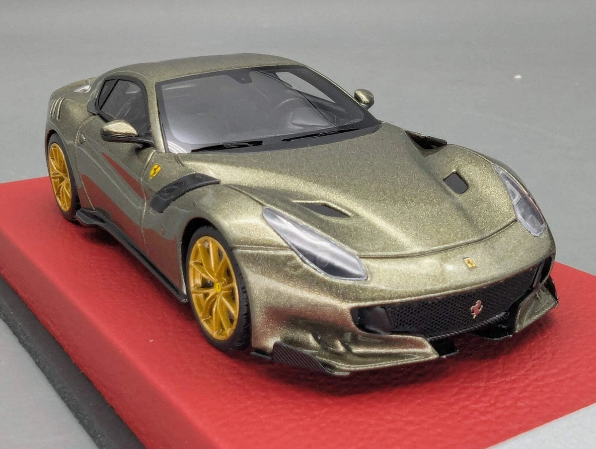 Modellautos 1:43 BBR Concept43 Ferrari F12 TDF Verde Masoni Gloss Ltd 19/20 OVP