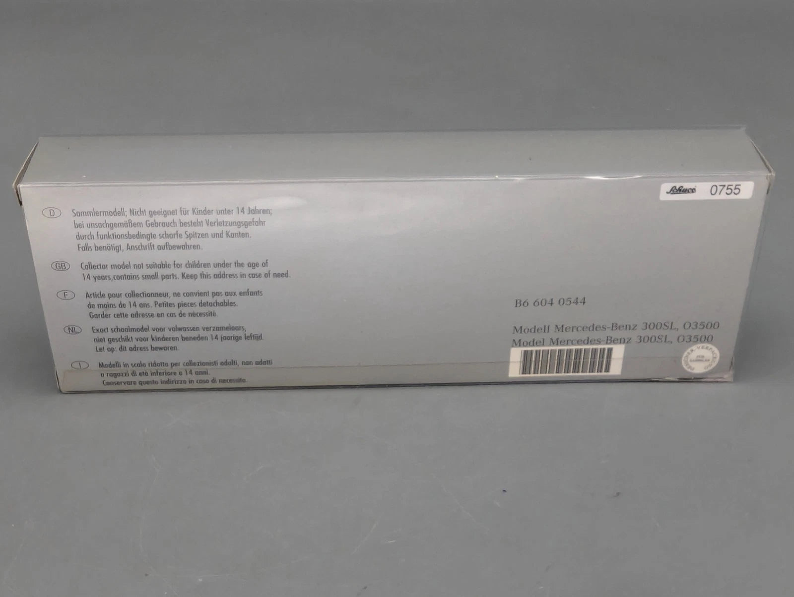 Modellautos 1:90 Schuco Piccolo-Set  Mercedes-Benz Renndienst  300SL O3500 OVP