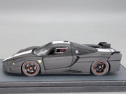 Modellautos 1:43 BBR Ferrari FXX 2006 Black Matt Ltd 20/20 mit Vitrine + OVP