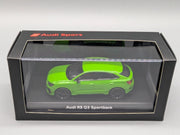 Modellautos 1:43 Minichamps Audi RS Q3 Sportback Kyalami-Grün mit Dealer OVP