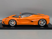 Modellautos 1:12 BBR Ferrari LaFerrari Honda Orange Gloss Black Roof L 07/10 OVP