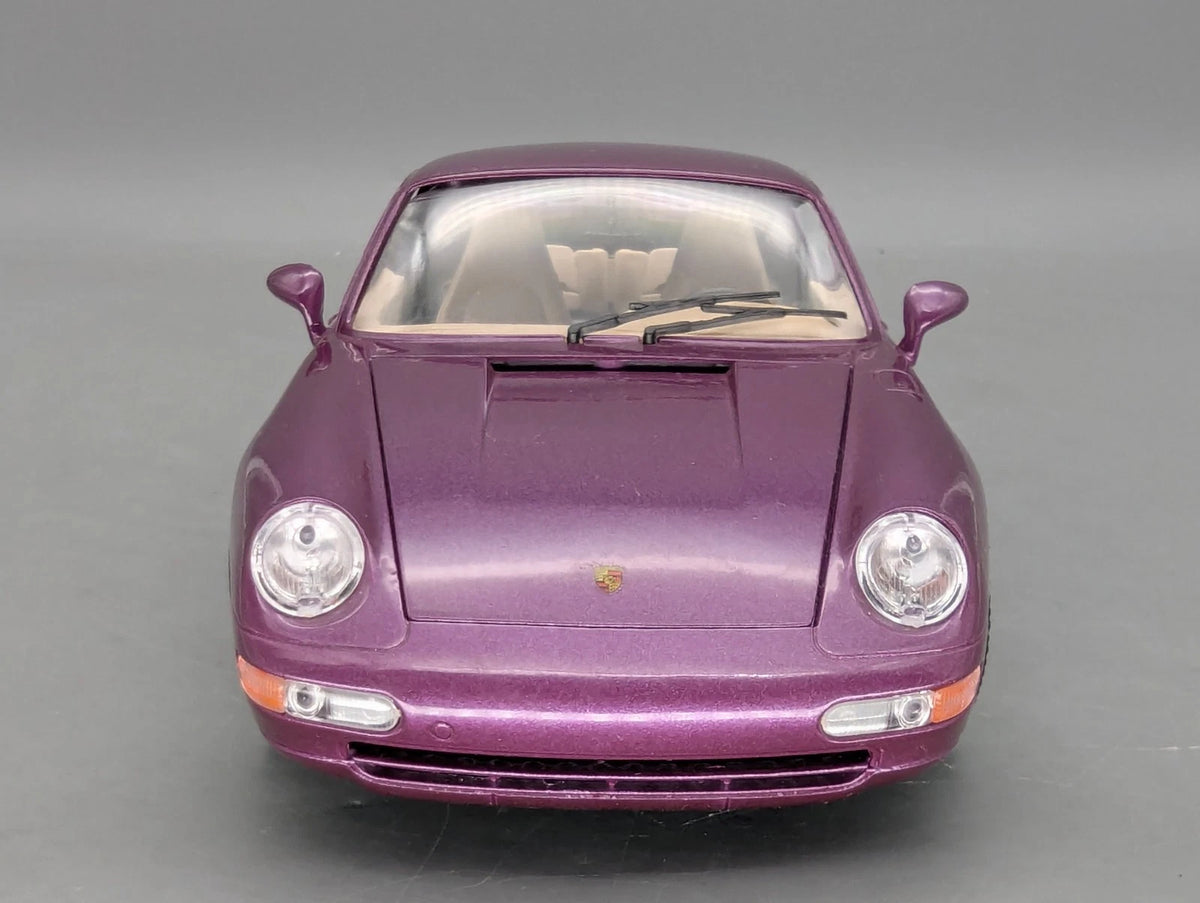 Modellautos 1:18 Bburago Diamonds Edition Porsche 911 Carrera 1993 Lila mit OVP