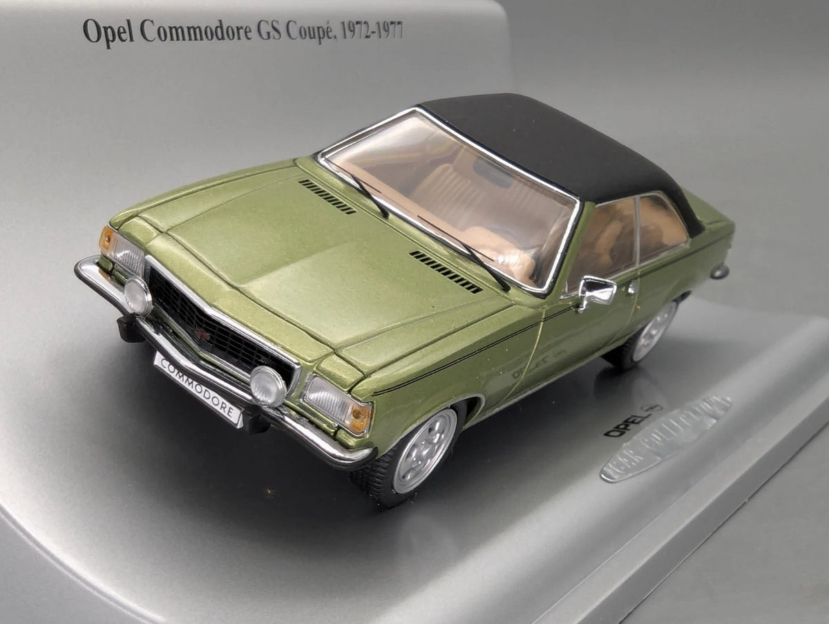 Modellautos 1:43 Ixo PCT Opel Car Collection Opel Commodore GS Coupe Dealer OVP